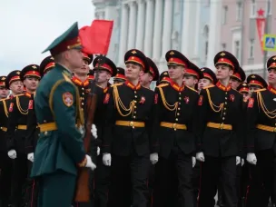 Кадеты стали участниками Парада Победы