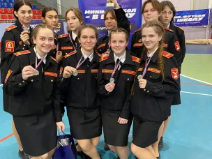 Команда ГБОУ НКШ серебряный призёр всероссийских соревнований