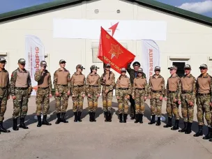 Кадеты класса «Гвардейская смена» -участники Всероссийской игры "Зарница: легенды будущего".