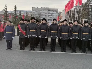 У нашего парадного расчёта в Самаре выдался очень продуктивный день
