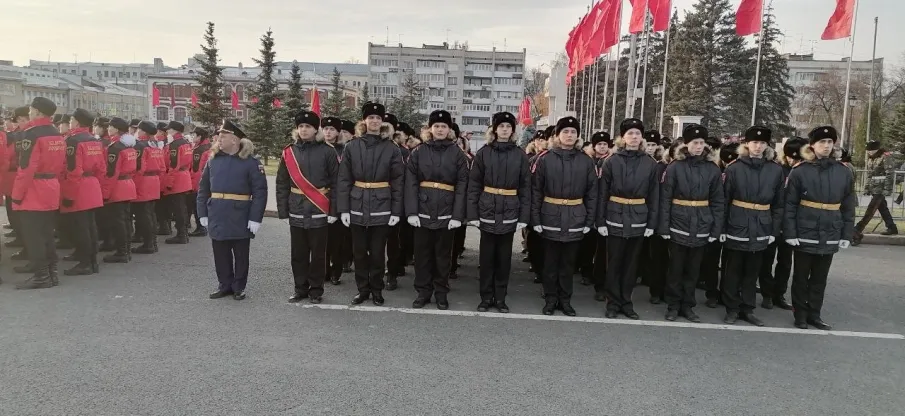 У нашего парадного расчёта в Самаре выдался очень продуктивный день