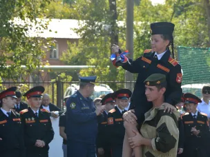 Сегодня в Нижегородской кадетской школе состоялся праздник, посвящённый Дню знаний!