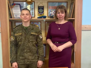 Кадет 8в класса Игорь Варнаков (научный руководитель Федорова Ульяна Сергеевна) стал одним из трёх победителей пятого регионального этапа Всероссийского литературного конкурса «КЛАСС!».