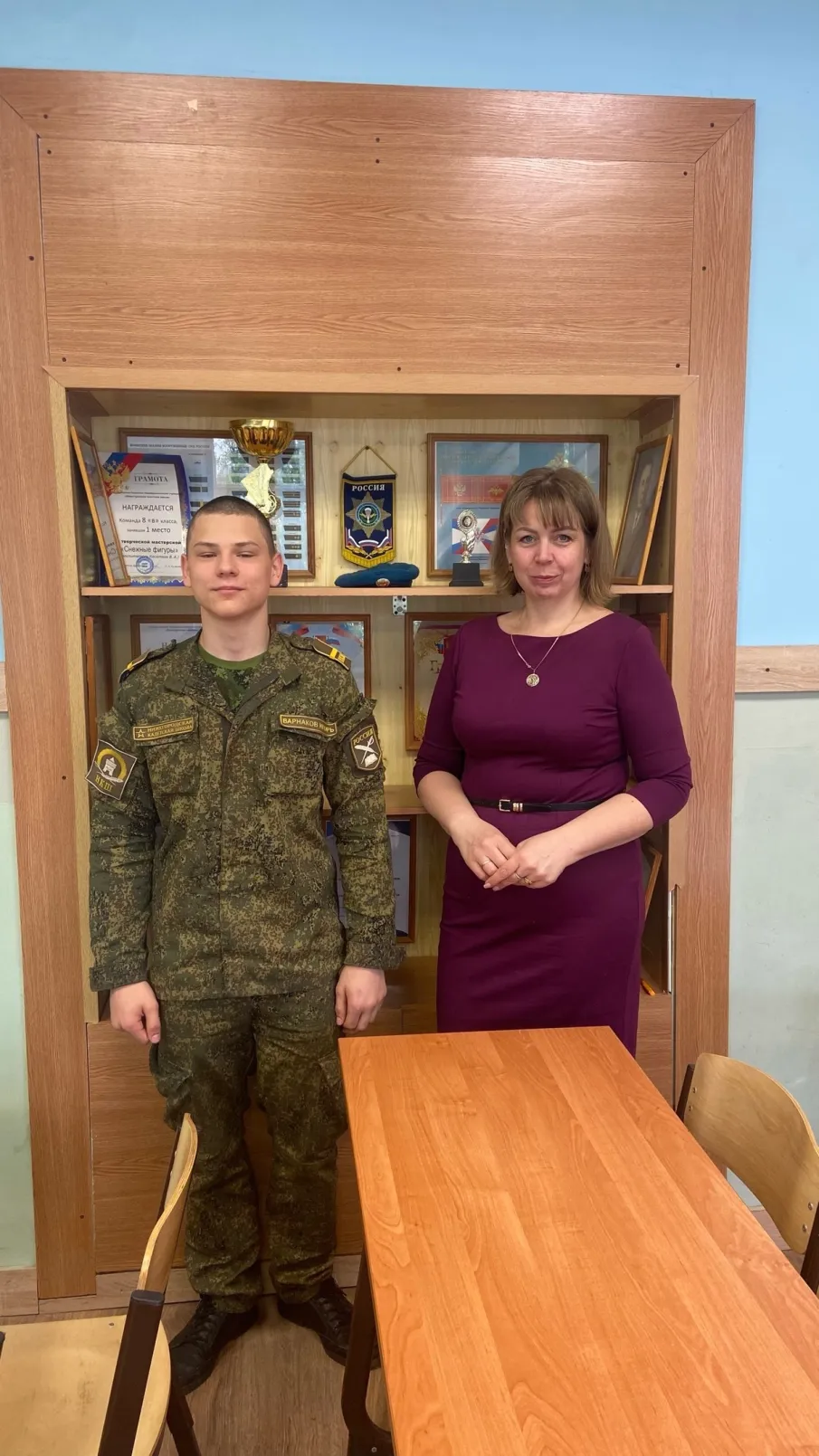 Кадет 8в класса Игорь Варнаков (научный руководитель Федорова Ульяна Сергеевна) стал одним из трёх победителей пятого регионального этапа Всероссийского литературного конкурса «КЛАСС!».