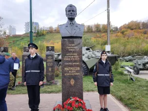 «Открытие бюста-барельефа в честь героя СССР Павла Фирсова»