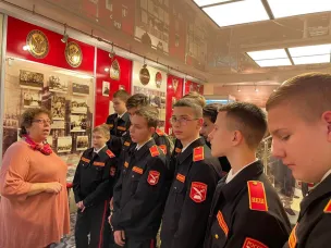 8«Б» посетил  музей ГУ МВД