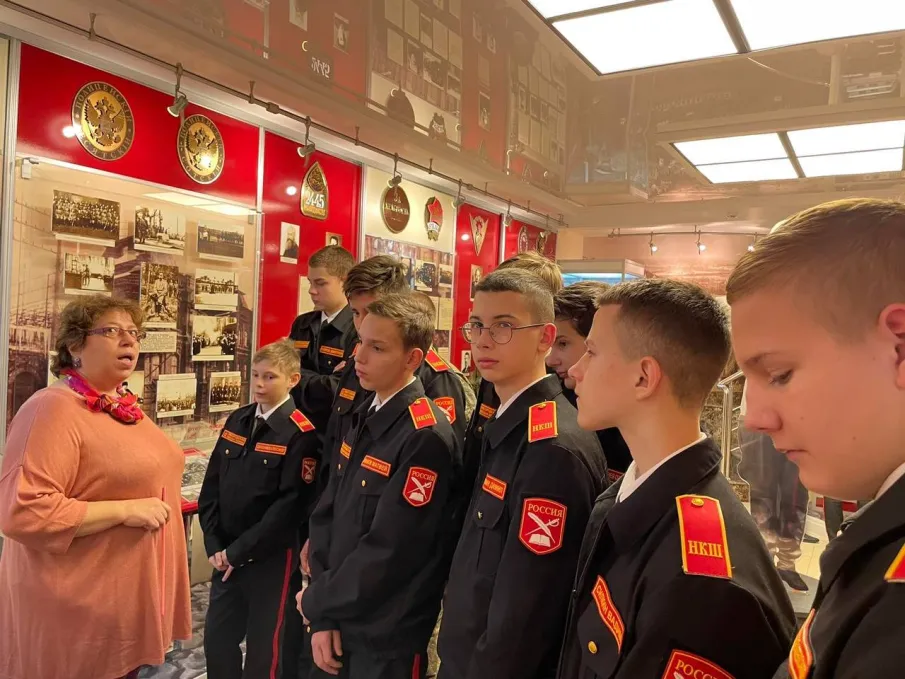 8«Б» посетил  музей ГУ МВД