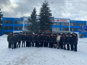 3 марта кадеты 10 Б и В класса Нижегородской кадетской школы посетили музей истории авиастроительного завода "Сокол"