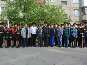 3 мая 2023 года, в преддверии 78-й годовщины Победы кадеты 9-х классов совместно с военнослужащими и сотрудниками Управления Росгвардии по Нижегородской области организовали для ветерана Великой Отечественной войны и труженика тыла Николая Ивановича Громова во дворе дома, где он проживает, персональный парад.