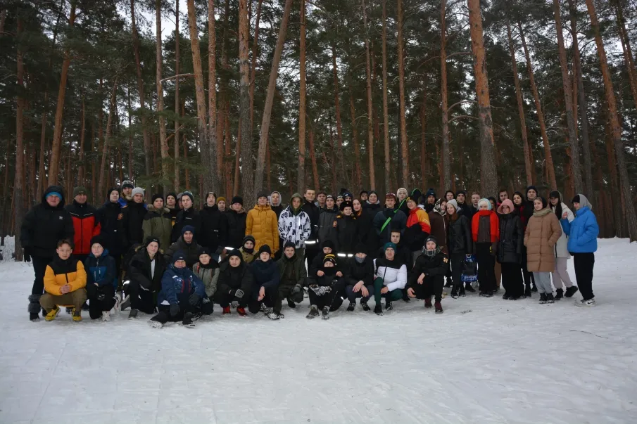 Лыжный пробег от кадет 9-х классов